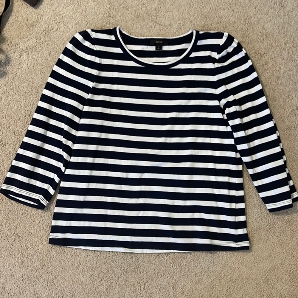 J Crew Striped Top